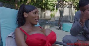 Buxom Black Celebrity Lia Lovely fucked by The Bodyguard Part 2 - Ebony hardcore