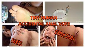 GIANTESS - ACCIDENTAL ANAL VORE - FARTS AND EXPULSION