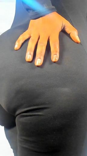 Big-ass Hour Glass Shape in Jump-suite...