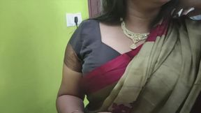 Mallu Couple Hot BDSM: Blindfolded Wife in Saree Gets Tied & Fucked Hard