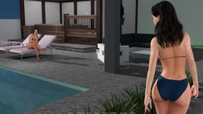 Away From Home Part 18 Playing with My Maid and Landlady by Loveskysan69