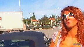 Alluring Redhead Samantha Lucci Gives A Massage Before Getting Her Cunt Smashed