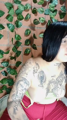 Cali Hitchhikes While Watching Her Neighbor