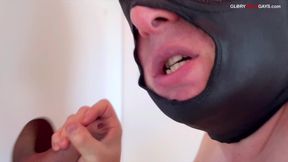 Straight and Curious - 8-shot Cum Explosion at the Gloryhole