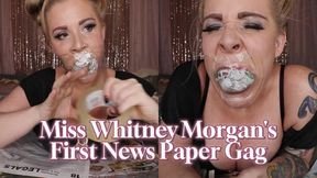 Miss Whitney Morgan’s First Newspaper Gag - wmv version