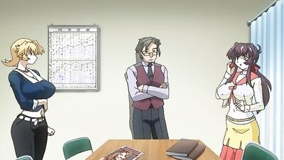 Maid Kari 2 from Bakunyuu: Part 2 of hentai porn with two hot babes