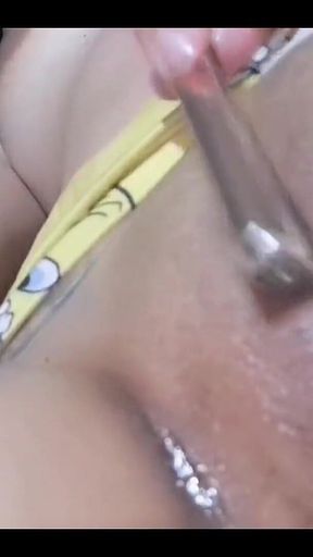 20-year-old Girl Shows Her Large Breasts to Her English Teacher
