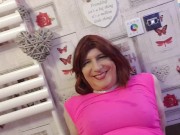 Chastity Clitty Cage and Anal Gem for Tgirl Lucy from Mistress Lisa