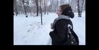 Married couple's loud, hot, and hard sex after a walk