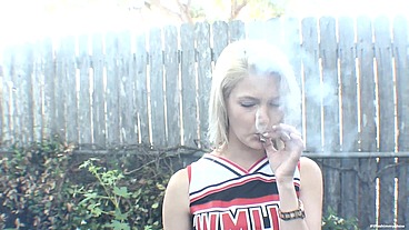 Tiny blonde hoe visits the hood to ride big black cock for fun