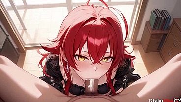 Slut Rias was confused and fucked by the entire teaching staff [AI]