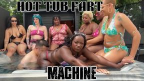 HOT TUB FART MACHINE - 7 Gassy Baddies in Bikinis- Funky Hot Farts on Fart sub