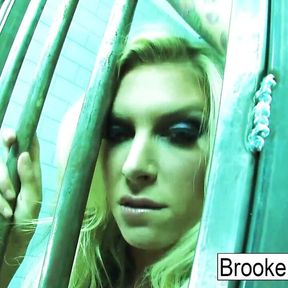 Watch Brooke Get Down And Dirty In Jail