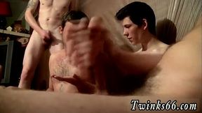 Gay movie The cum soon starts to fly too, but he'_s not the only one