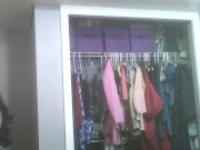 Trying on some clothes and lingerie