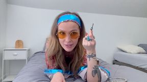 Sutton's Groovy '60s Self-Bondage Fantasy HD â€“ POV Restraint Bliss Awaits!