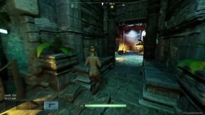 Transgender Big Dick Ruins Innocent Gamer In Oiled Sex Game Playthrough