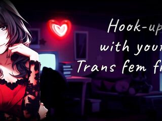 Your TRANS FEM Ally Wishes A Late Night Creampie! - NSFW - Erotic ASMR MTF eighteen+