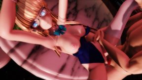 Blue Archive - Toki Asuma Drilled Under the Xmas Tree (A XXX Parody)