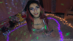 Rave Girl Begs for Gangbang &amp; DP