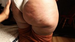 (2 camera angles) Assjob from the softest ass on the planet