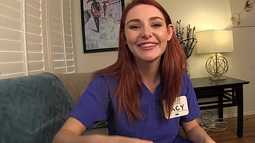 Erectile dysfunction therapy with Nurse Lacy (with Lacy Lennon) - JOI