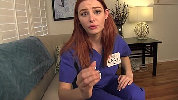 Erectile dysfunction therapy with Nurse Lacy (with Lacy Lennon) - JOI