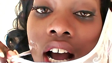 Nyomi Banxxx Takes DP Threesome Facial from Sascha & Joe