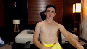 Duke Removes Pants to Jerk Off