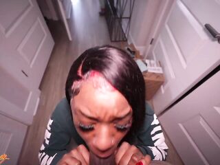 Black gets thrashed as pretty soon as this babe walks in-FULL EPISODE ON OF (@URMAJESTY1728)