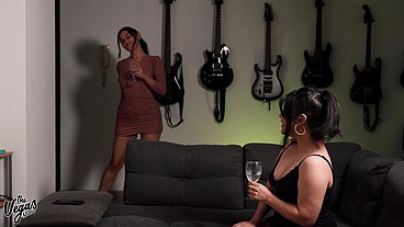 Shy Girl Learns Bachata and Gets Her Pussy Devoured by Her Friend 🔥🍑