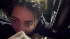 She Asked Me to Stop the Car so She Could Suck Me off Cum