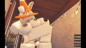 Slutty Traffic Cone Gets Dominated