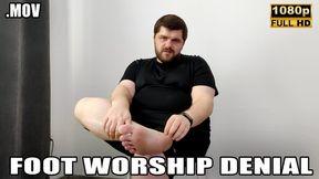 KingMarti: Foot Worship Denial With JOI - Full HD 1080p - MOV
