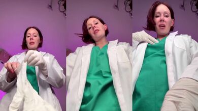 British MILF Gets Shined Up In Latex For Kinky Sex Party POV