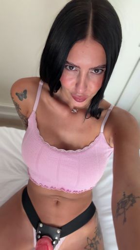 Thick pornstar trans woman takes on an asshole