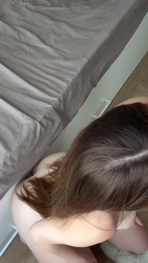 He Shoved It up His Stepsister's Arse Again - Anal Creampie