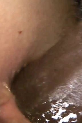 A big black cock right in the ass