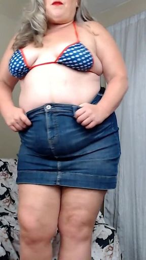 Pickin Cotton with Mature BBW Race Queen Lilybay73
