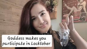 Goddess makes your Participate in Locktober