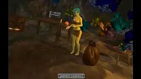 Step Into The VR Zone – 3D Animated Hentai Couple Enjoy Intense Virtual Sex