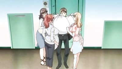 Submissive babe in anime gets her big tits fucked hard in HD