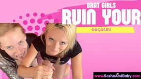 Ruin Your Orgasm for Two Dommes - Ruined Orgasm - Tease - Denial - Goon - Teasing - Mean - Bratty - Brat - Torment