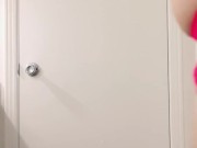 Cute crossdresser with round ass