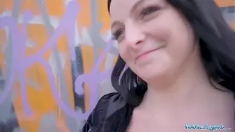 Public Porn Sweet 18+ Teen makes his Dreams Cum True