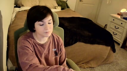 Naughty teen sneaks out to get railed by construction crew's massive black tools