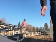 Caught in public playing with boyfriends dick