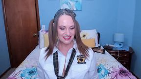 Naughty Prep School Costume Masturbation Joi