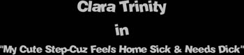 Clara Trinity's Sneaky Step-Cousin Seduction: Petite Teen (18+) Craves Massive Cock
