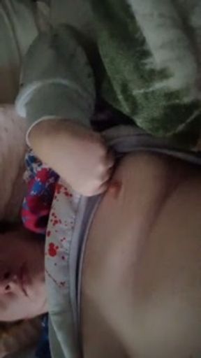 Super Horny for sum cumming wish I could lick my own but can't.